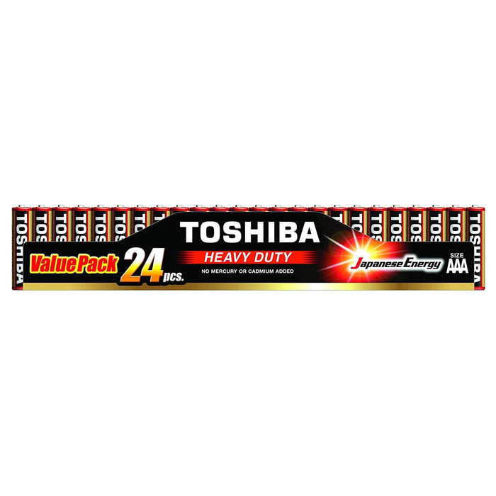 TOSHIBA Heavy Duty AAA (24) Batteries