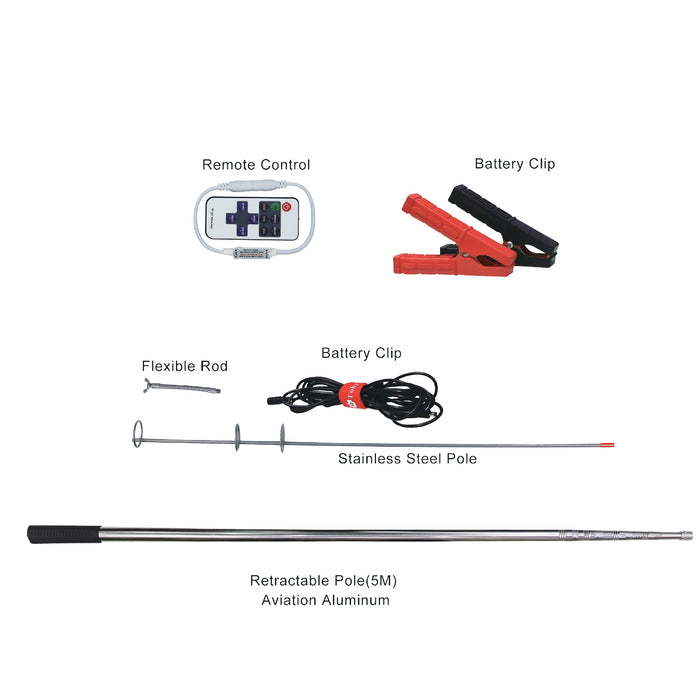 Camping LED Light Stand/Rod 90000LM (Toby's)