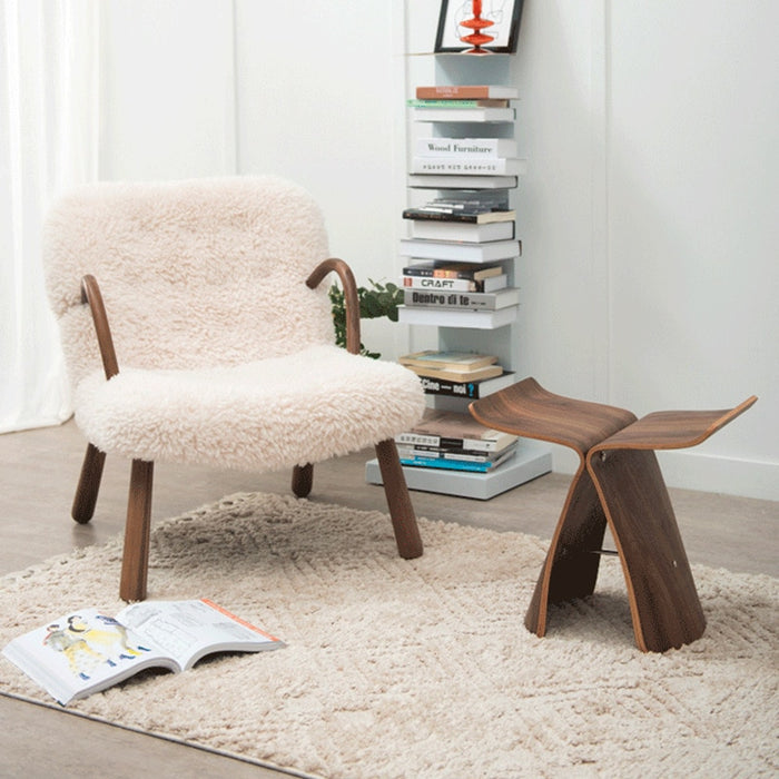 Wuli Stool Ins Danish Butterfly Chair Stool Wild Living Room Stool