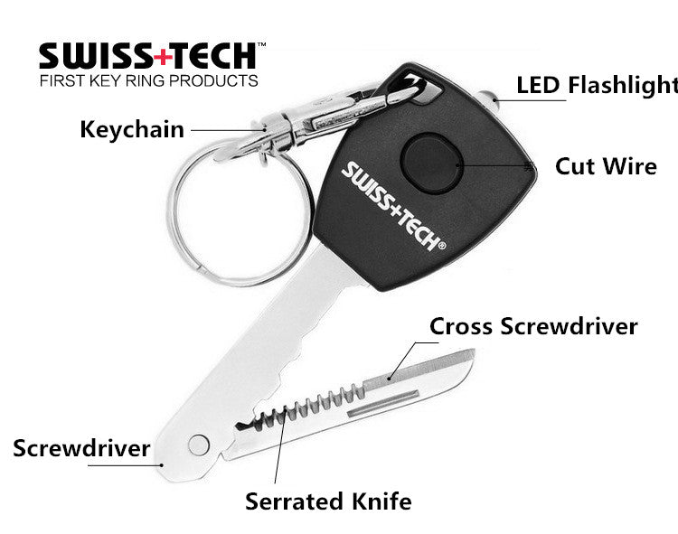 Swiss+Tech Utility Key 5 in 1