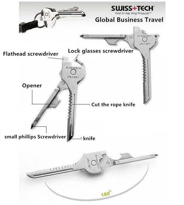 Swiss+Tech Utility Key 6 in 1