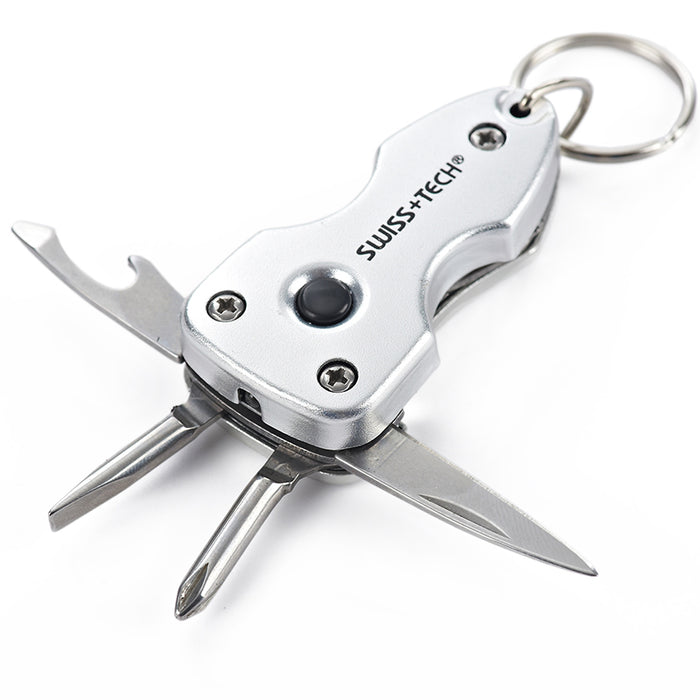 Swiss+Tech Key Ring Pocket Multi-Tools 7 in 1