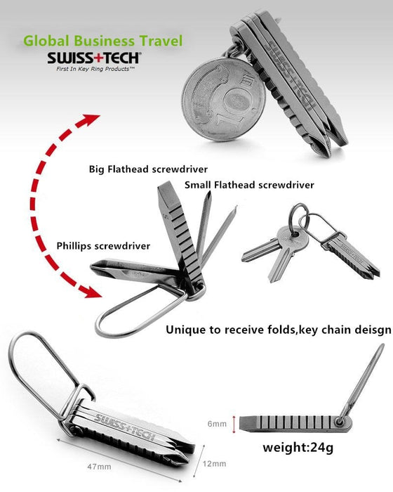 Swiss+Tech Screwz-All 4 in 1 Multi-Tool