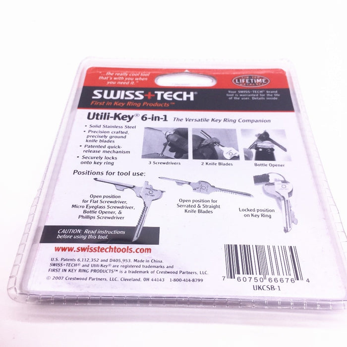 Swiss+Tech Utility Key 6 in 1